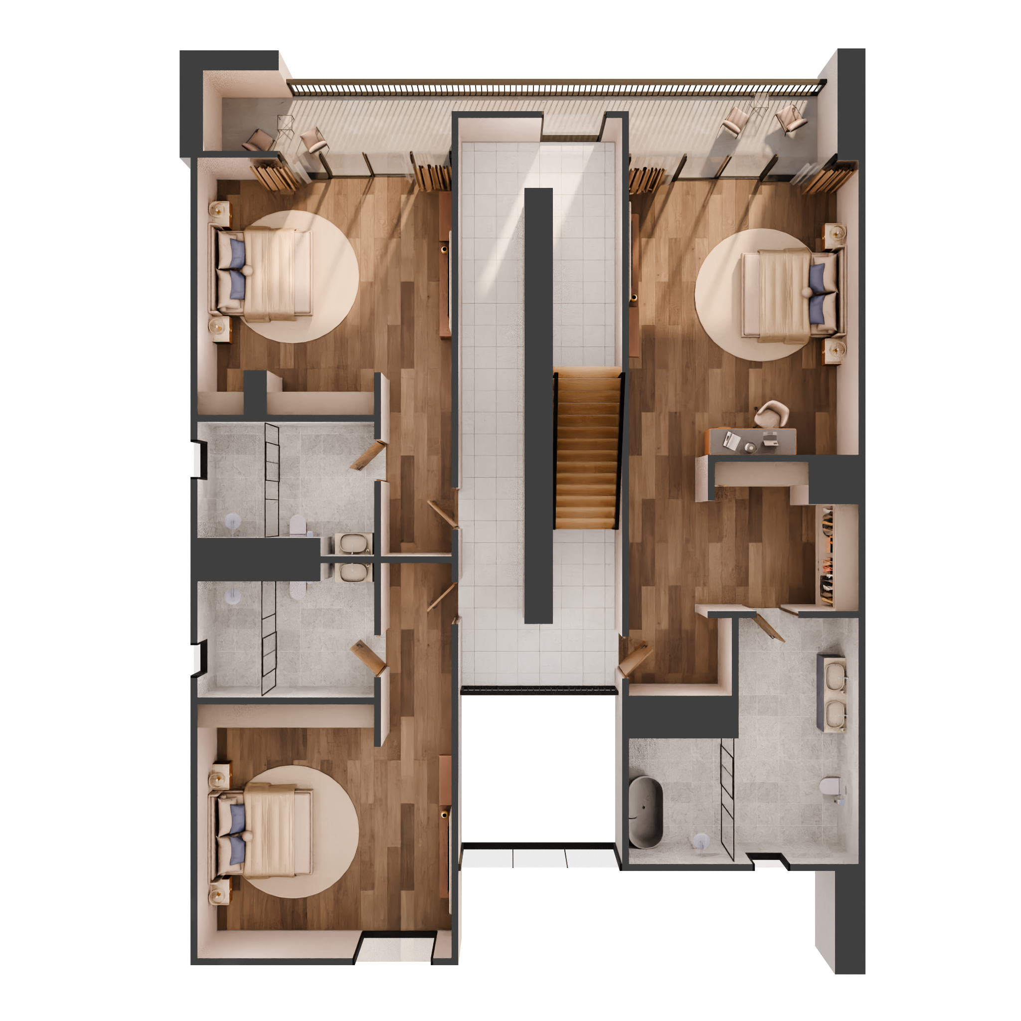 4 bed. apartment, 3688 m², 0th floor