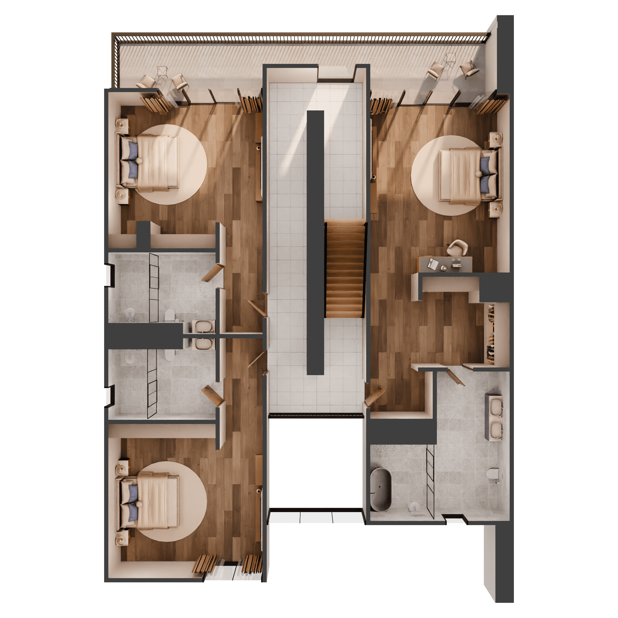 4 bed. apartment, 3694 m², 0th floor